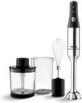 SALENTE Mixxo multifunctional hand blender 3 in 1, 1200 W, stainless steel, black
