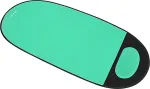 Tracer 46948 Beach Pop Up Mat Mint