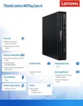 Lenovo Computer ThinkCentre M70q Tiny G6 13A40016PB W11Pro Ultra 7 265T/2X16GB/1TB/INT/vPro/Black/3YR OS + 1YR Premier TC