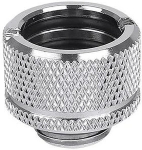 Thermaltake K Pacific G1/4 PETG Tube 16mm OD Adapter - Chrome