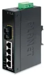 PLANET ISW-511TS15 - Switch - 4 x 10/100 + 1 x 100Base-FX - an DIN-Schiene montierbar, wandmontierbar - Gleichstrom
