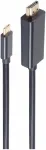 Shiverpeaks HDMI Anschlusskab. USB 3.1 Typ C Stecker,60Hz 3m