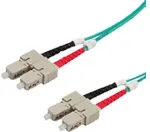 EFB-Elektronik Duplex Jumper SC-SC 50/125&micro;, OM3, LSZH, aqua, 3.0mm, 5m Hersteller: EFB Elektronik (O7413.5)