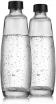 SodaStream Duo Glass Bottles Twin Pack 1,0L