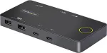 Startech USB-C KVM SWITCH 4K 60HZ 100W PD PASS-THROUGH
