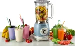 Ariete Vintage Glasmixer 1,5l blau