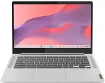S&uuml;learvuti Lenovo IdeaPad Slim 3 Chrome Chromebook 35,6 cm (14) Full HD MediaTek Kompanio 520 4 GB LPDDR4x-SDRAM 128 GB eMMC Wi-Fi 6 (802.11ax) ChromeOS Grau (82XJ002KGE)