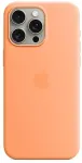 APPLE iPhone 15 Pro Max Silicone Case with MagSafe - Orange Sorbet