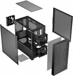 Korpus Logic DART PRO MINI USB-C PC Case Black