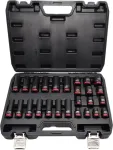 AWTOOLS ZESTAW NASADEK UDAROWYCH 1/2" 26cz./10-24mm/ KR&Oacute;TKIE I DŁUGIE BLACK LINE