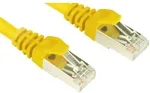 SHARKOON RJ45 CAT.6 SFTP Network Cable - Yellow - 1.5m