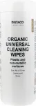 DELTACO Office Organic universaalsed puhastuslapid, 200x175mm, 1 pakk 60