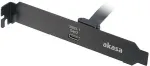 AKASA AK-CBUB37-50BK USB cable 0.5 m USB 3.2 Gen 2 (3.1 Gen 2) USB C Black