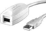 VALUE USB 2.0 Verlngerung weiss 5m