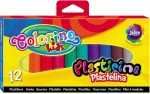 Colorino Plastiliin , 12 v&auml;rvi