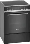 Pliit Siemens HK9S5A240 iQ500, stove set (black / stainless steel, 60 cm)