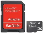 M&auml;lukaart Sandisk microSDHC 32GB