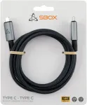 SBOX TYPE-C 240W 80 Gbps Type C - Type C M/M 1,2 m 16K/60Hz