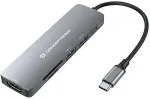 No name Conceptronic DONN11G 6-in-1 USB-C Adapter