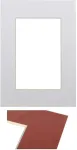 Victoria Collection Paspartuu 21x29,7, ultra valge
