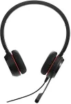 JABRA Evolve 20 SE Headset Wired Head-band Office/Call center USB Type-C / USB Type-A Black