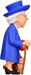 MINIX QUEEN ELIZABETH - QUEEN ELIZABETH II WITH CORGI