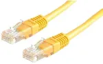 Equip Patchkabel Cat6 U/UTP 2xRJ45 1.00m gelb PVC Polybeutel