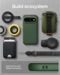 SPIGEN &Uuml;mbris Nano Pop (MagFit), Google Pixel 11 Pro, roheline, Qi2/MagSafe &uuml;hilduv,