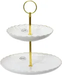 Home4you Korrusvaagen SHELL D20,3xH23cm, portselan