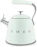 SMEG WKF01PG Whistling kettle 2.3 l Green