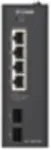 D-Link 6-Port Gigabit Industrial PoE+ Unmanaged Switch with 2 x SFP Ports