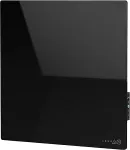 AENO GH12S Premium Eco Smart Quadro Wall Heater, 500W, EU Plug (E/F), Black