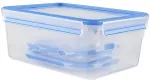Emsa Food Clip&Close 508568 5 pcs. Set transparent/blue