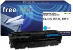 Tooner Freecolor Toner Canon 055H (3019C002) cyan 5900 lehek&uuml;lge taaskasutatud