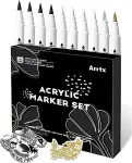 Noname Acrylic Marker Pens ARRTX, 4 Colours, 10pcs