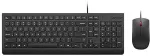 Klaviatuur Lenovo Essential Wired Combo S&aelig;t med mus og tastatur Kablet Dansk