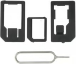 ALIGATOR Adapter for nano and microSIM cards + needle