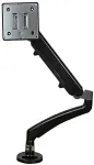 Startech .com Monitorarm mit Kabelmanagement und Tischhalterung - Monitorhalterung - Tischhalterung f&uuml;r LCD-Display (einstellbarer Arm) - Kunststoff, Stahl - Schwarz - Bildschirmgr&ouml;&szlig;e: 66 cm (26)