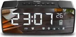 Raadio GreenBlue 62917 Clock Digital Black, Grey