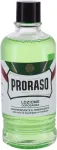 PRORASO Green After Shave Lotion 400ml - Aftershave Water meestele Damaged Box