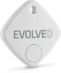 EVOLVEO TrackTag, Bluetooth locator with Apple Find My, white