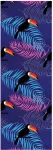 GreenBlue GB183 Classic Beech Deck Chair with Toucan Print