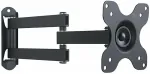 TECHly Wandhalterung LCD TV 13"-30" neigbar 2 Gelenke schw.