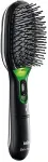 Braun BR710 Adult Paddle hairbrush Black, Green 1 pc(s)
