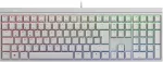 Klaviatuur CHERRY XTRFY MX 2.0S Tastatur RGB Wired DE MX Rot wei&szlig;