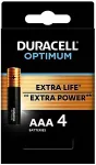 Duracell Optimum AAA LR3 batteries blister 4 pieces