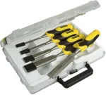 Stanley Dynagrip chisel set of 5 pcs ( 6, 10, 15, 20, 25 )
