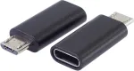 PREMIUMCORD Adapter USB-C connector female - USB 2.0 Micro-B/male