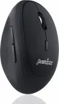 Hiir Perixx PERIMICE-719 Wireless Mouse Optical Vertical Vertical Clickless Black Silent