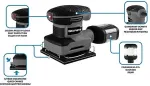 GRAPHITE 59G322 floor polisher/sander
